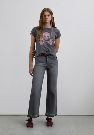 STUDS  - Vaqueros rectos - grey