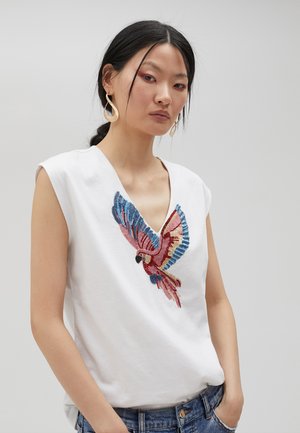T-shirts print - white