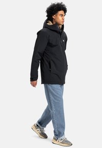 Quiksilver - OVERCAST 3K - Parka - black Thumbnail Image 1