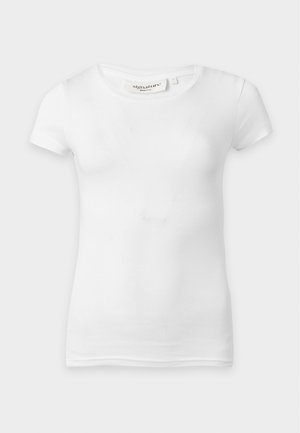 Gina Tricot, PERFECT TIGHT TEE - T-Shirt basic - white