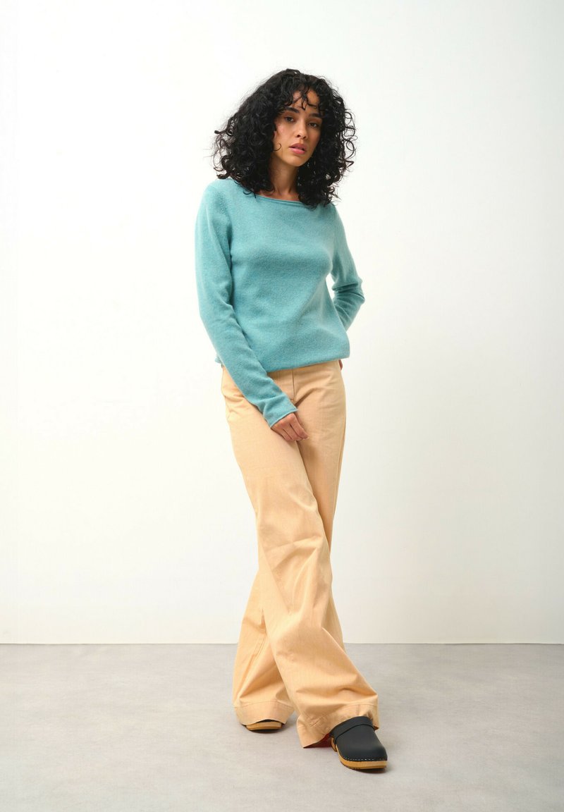 Authentic Cashmere CRIOU - Strickpullover - mottled green