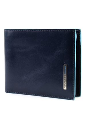 BLUE SQUARE WITH FLIP RFID - Portafoglio - blu notte