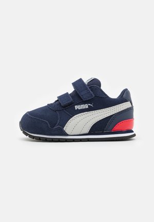 ST RUNNER V2 SD - Zapatillas - peacoat/gray violet/high risk red