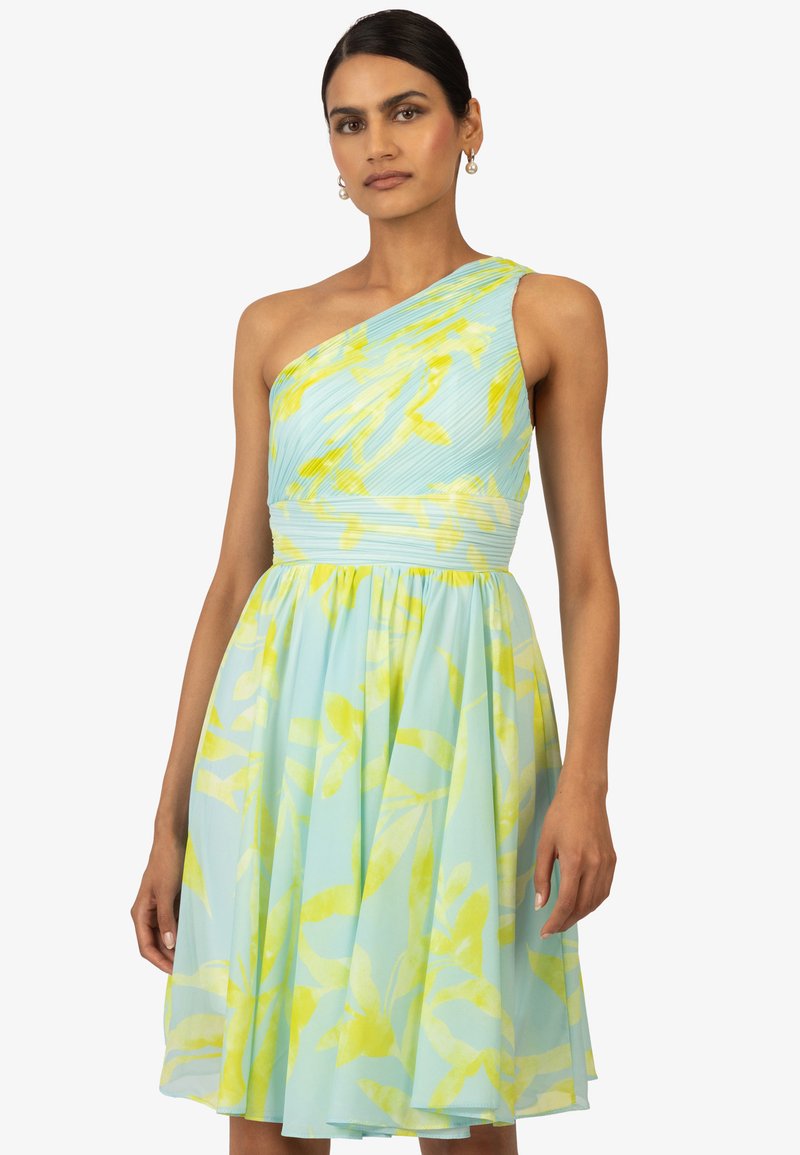Kraimod Vestito elegante - grün gelb
