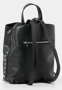 Desigual SMALL LEATHER EFFECT - Zaino - black