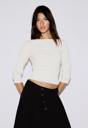Bershka, JUMPER - Pullover - beige