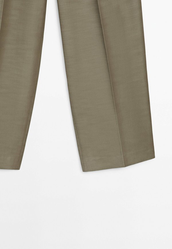 WITH THIN WAISTBAND  - Trousers - BEIGE4