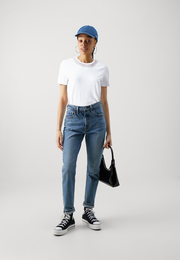 ONLJULIA EMBELLISMENT BOX - Print T-shirt2