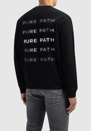 LOOSE FIT CREWNECK - Sweater - black