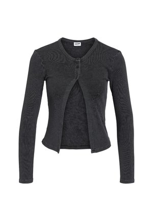 Noisy May NMMAYA WASHED CARDIGAN - Kardigan - black