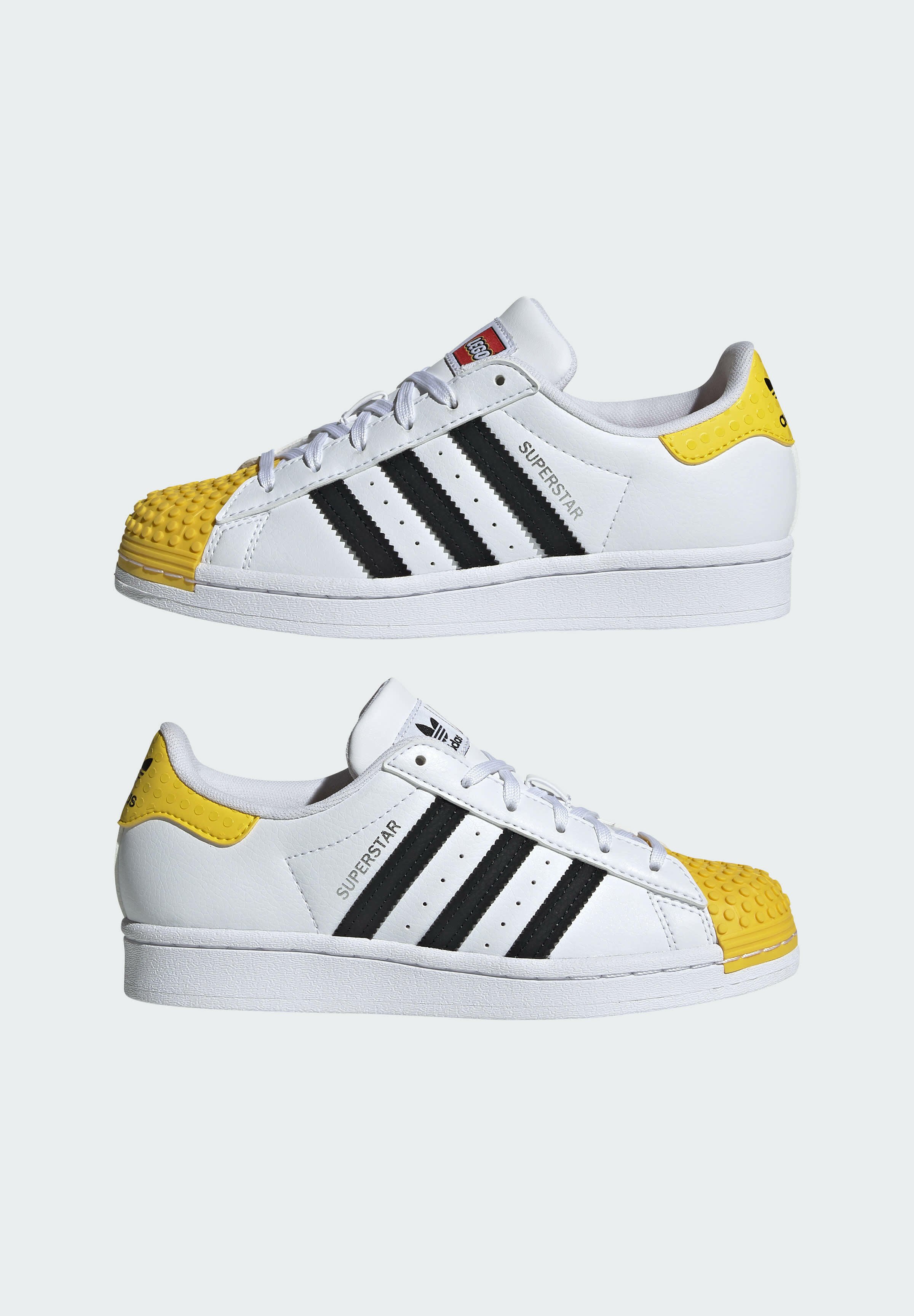 adidas Originals X LEGO SUPERSTAR ORIGINALS - Baskets basses - white/blanc  - ZALANDO.FR