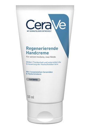 CeraVe BODY CARE CERAVE REGENERIERENDE HANDCREME FÜR EXTREM TROCKENE, R - Handcreme - transparent