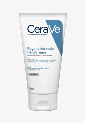 CeraVe BODY CARE CERAVE REGENERIERENDE HANDCREME FÜR EXTREM TROCKENE, R - Hand cream - transparent