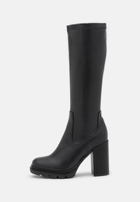Gioseppo WEIDINGEN - Stivali con plateau - black