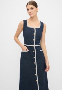 adL WITH STITCHING DETAIL - Maxi šaty - navy blue