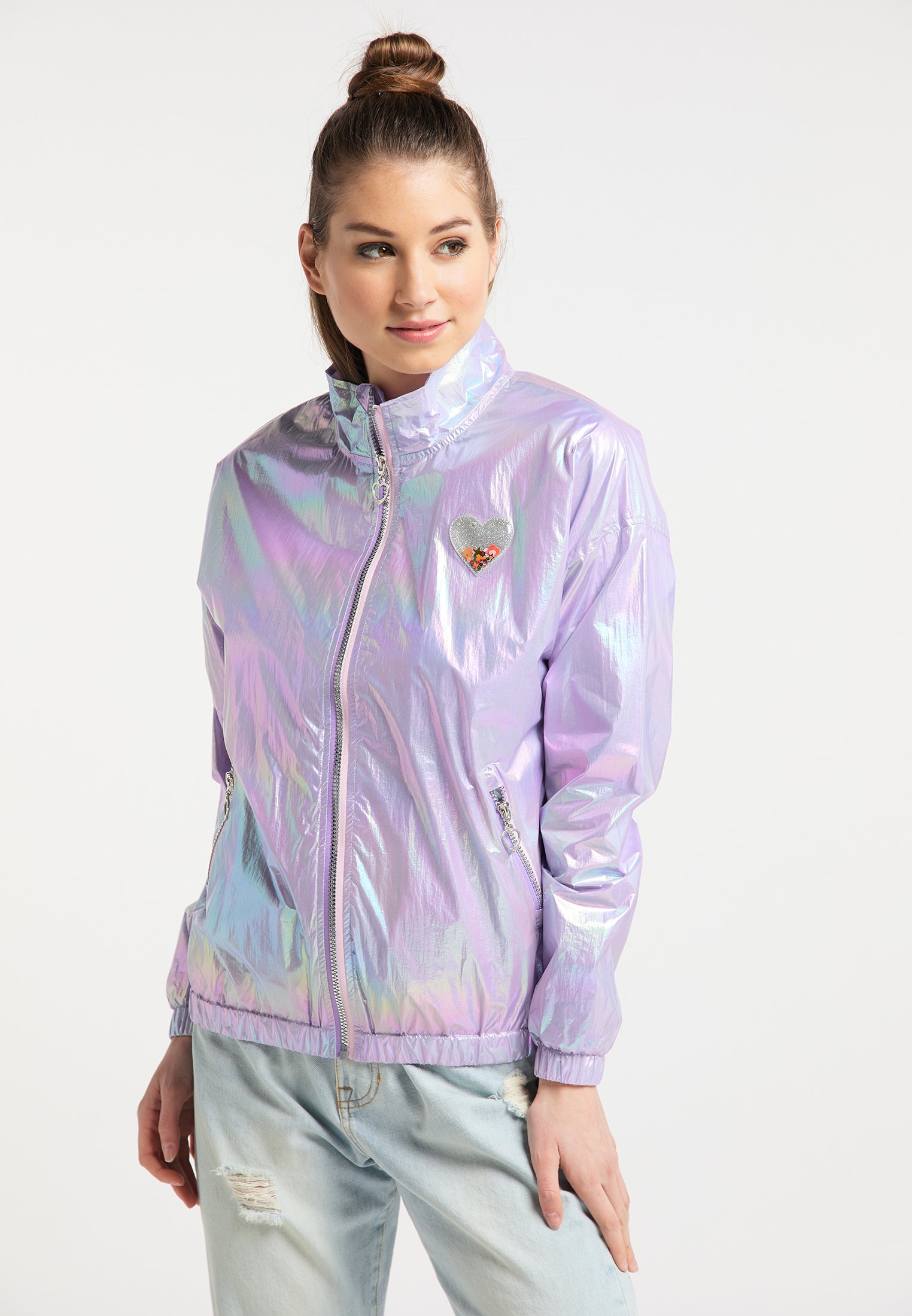lilac waterproof jacket