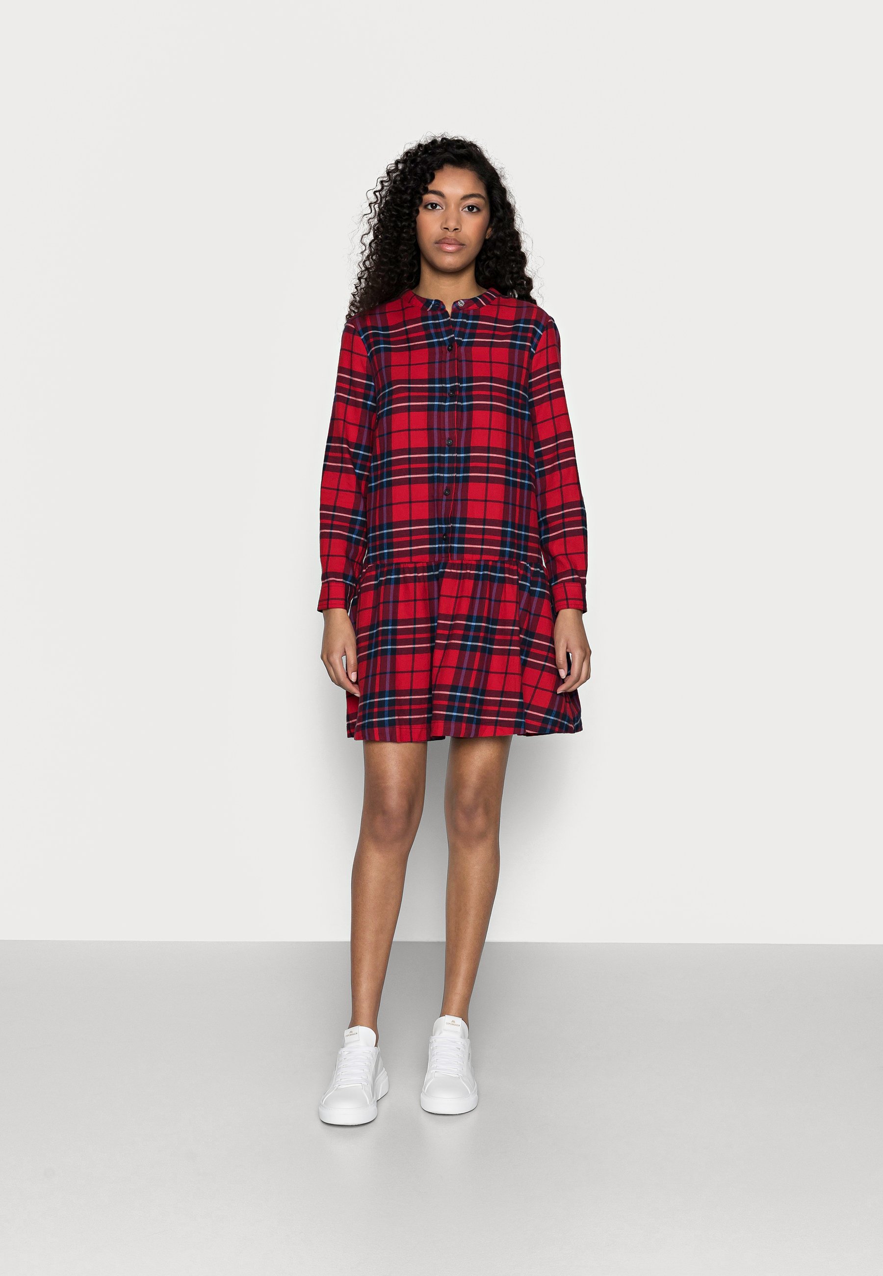 GAP Petite Shirt dress - red - Zalando.ie