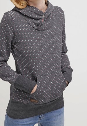 Hoodie - mottled grey