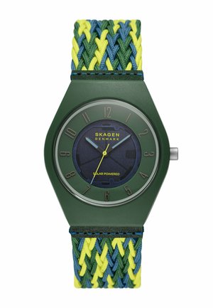 Skagen TRADITIONAL SAMSØ SERIES - Uhr - blue green yellow