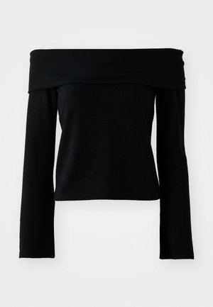 Noisy May, NMCITY OFF SHOULDER - Longsleeve - black