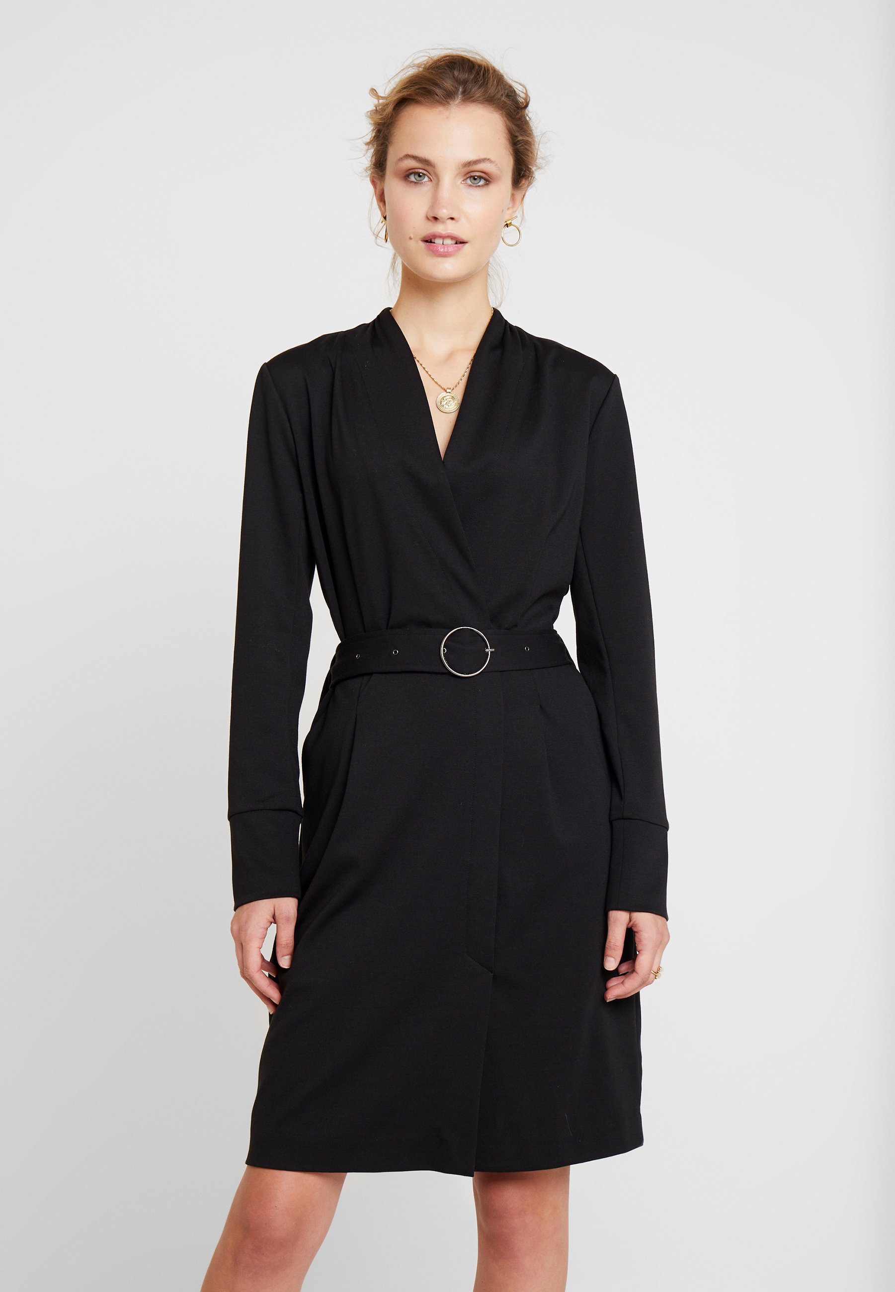 black coat dress uk
