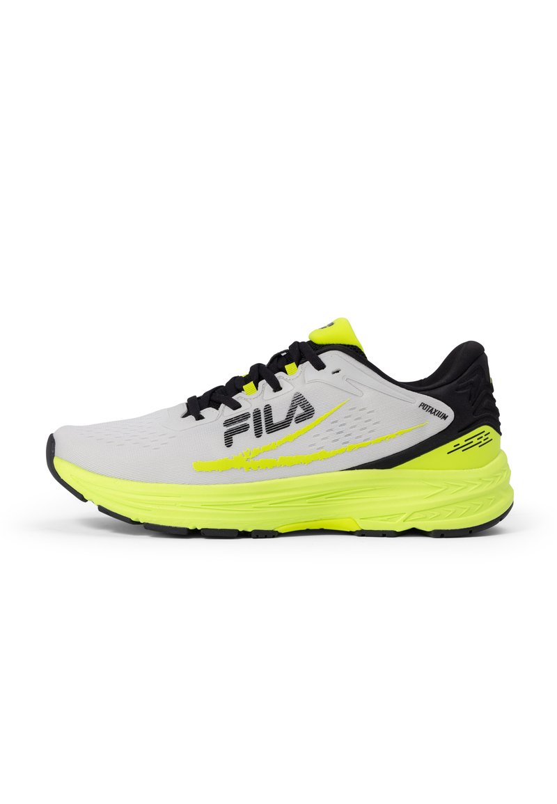 Fila POTAXIUM - Laufschuh Straße - nimbus cloud acid lime