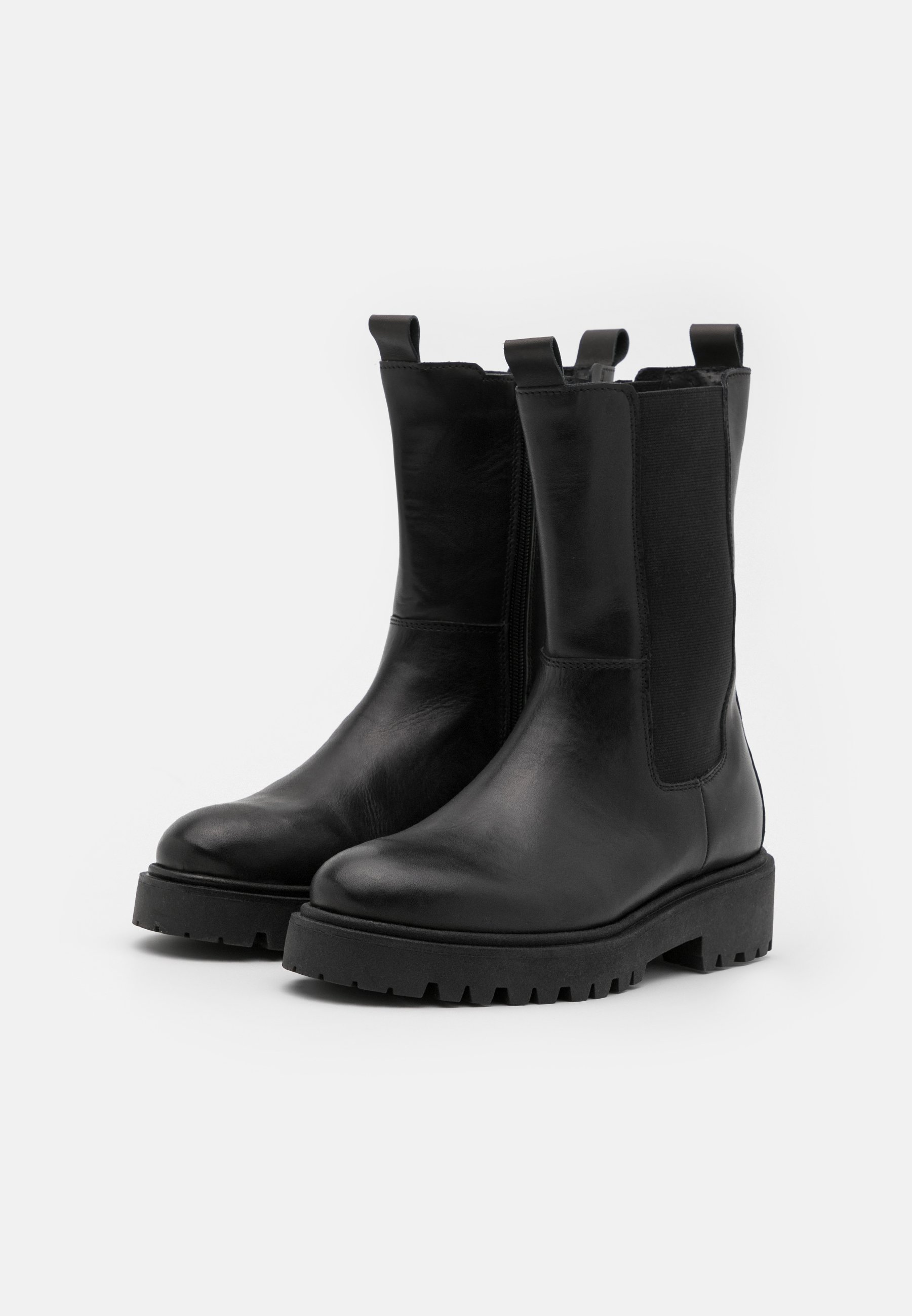 Zign LEATHER - Korte laarzen - black/zwart - Zalando.be
