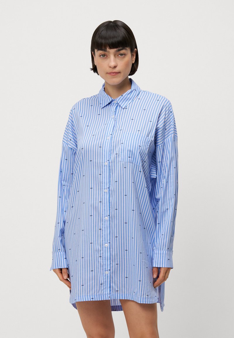 DKNY Loungewear Nachtjapon blauw