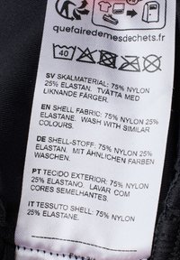 SWEDEMOUNT - Sport-BH med lätt stöd - black