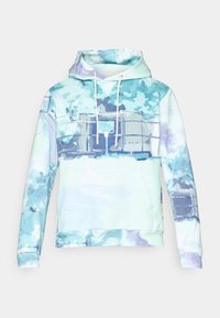 STANDARD ISSUE AOP HOODIE - Felpa con cappuccio - dusty cactus/pale ivory