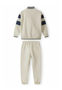 MINOTI STAND COLLAR AND JOGGERS SET - Tuta - stone