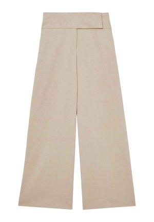 Reiss DELILAH WIDE PETITE - Pantaloni - neutral