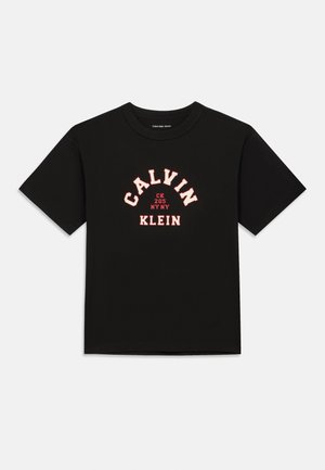 VARSITY GRAPHIC UNISEX - T-shirt print - black