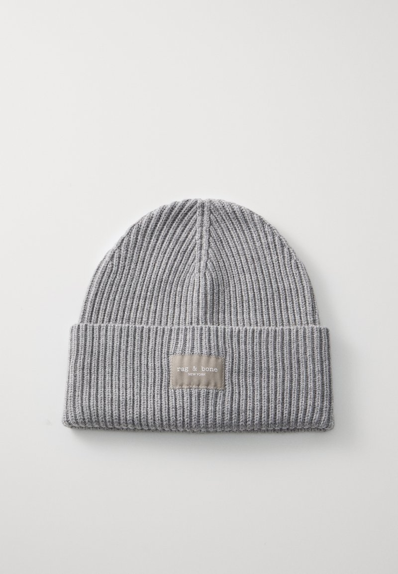 rag & bone BLAKE BEANIE - Adīta cepure - grey