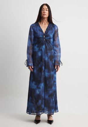 Maxi dress - blue print