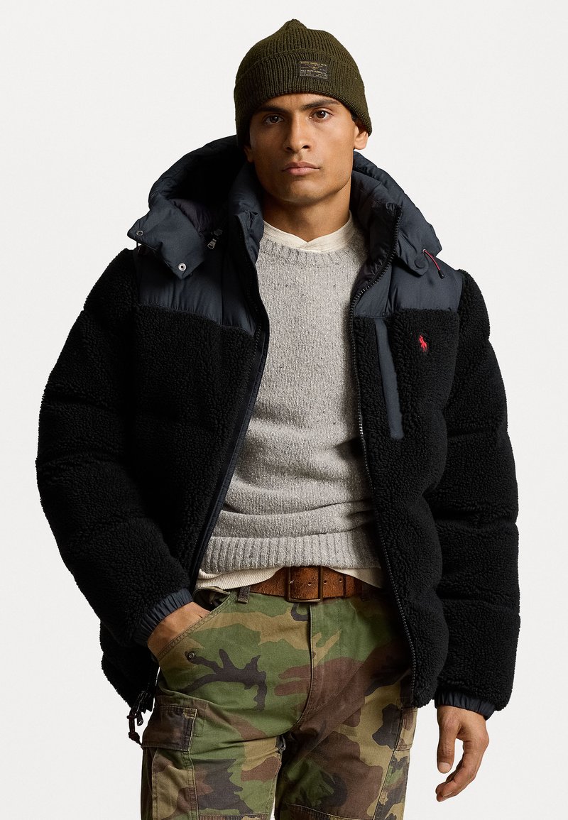 Polo Ralph Lauren THE GORHAM HYBRID DOWN JACKET - Dunjakker - black