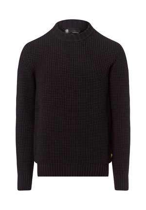 Strickpullover - schwarz