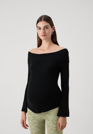 OLMJAYDEN OFF SHOULDER  - Jumper - black