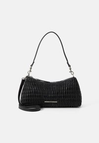 RUCHED DROP SHOULDER BAG - Sac à main - black