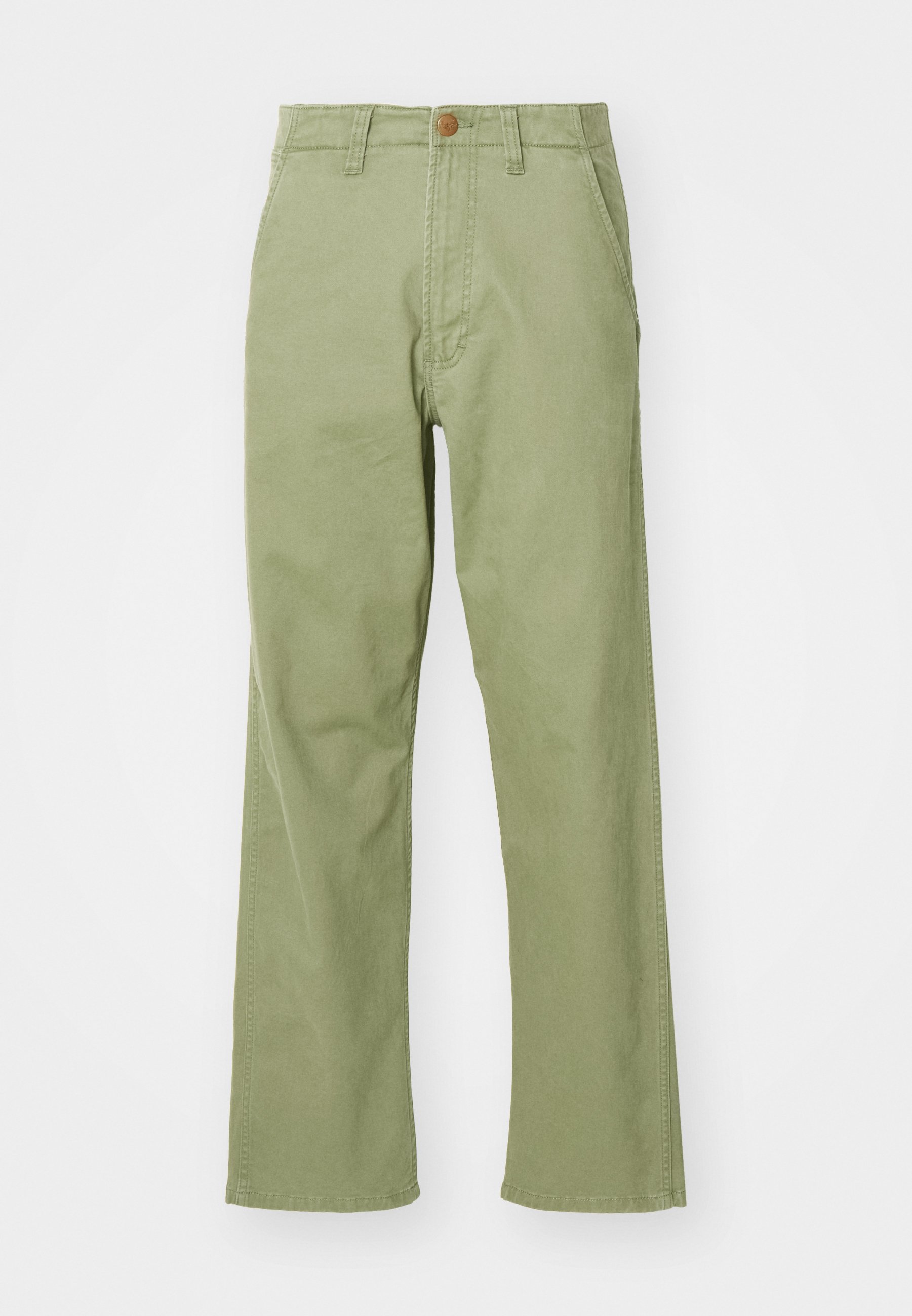 vintage wlangler casey jones trousers 綿麻 Wrangler CASEY JONES RELAXED - Trousers - dusty olive/olive