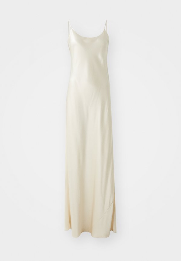 DOUBLE FACED SATIN SLIP DRESS - Cocktail dress / Party dress - champagne2