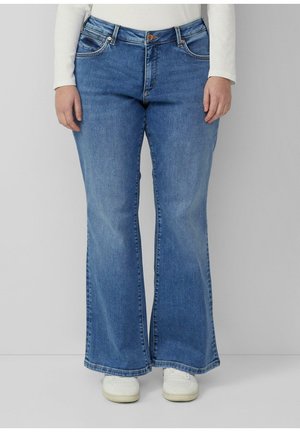 Flared Jeans - blau