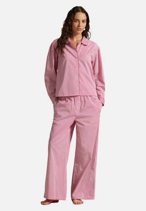 STRIPES SET - Pyžamová sada - college pink stripe