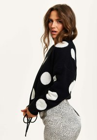 Liquorish POLKA DOT - Jumper - black