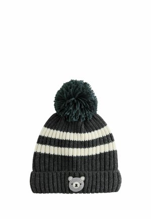 Next, POM BEAR BEANIE - Beanie - white  black