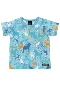 Villervalla DALA - Triko s potiskem - blau