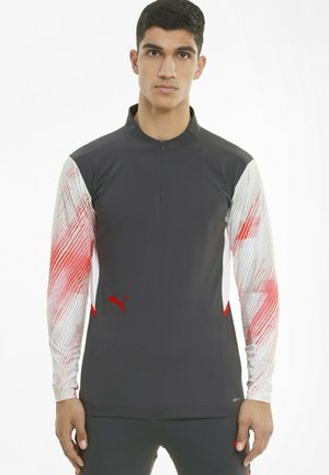 INDIVIDUALCUP  - Langarmshirt - asphalt red blast