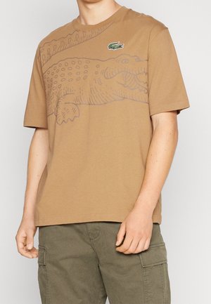 Print T-shirt - sand