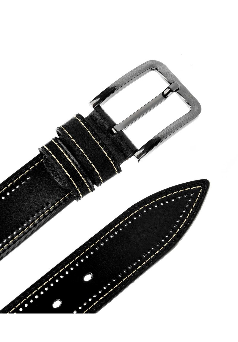 Herren Gürtel klassisch | PRIMA MODA FUSCALDO Gürtel black/schwarz - GM84910 Herren Gürtel klassisch | PRIMA MODA FUSCALDO Gürtel black/schwarz - GM84910