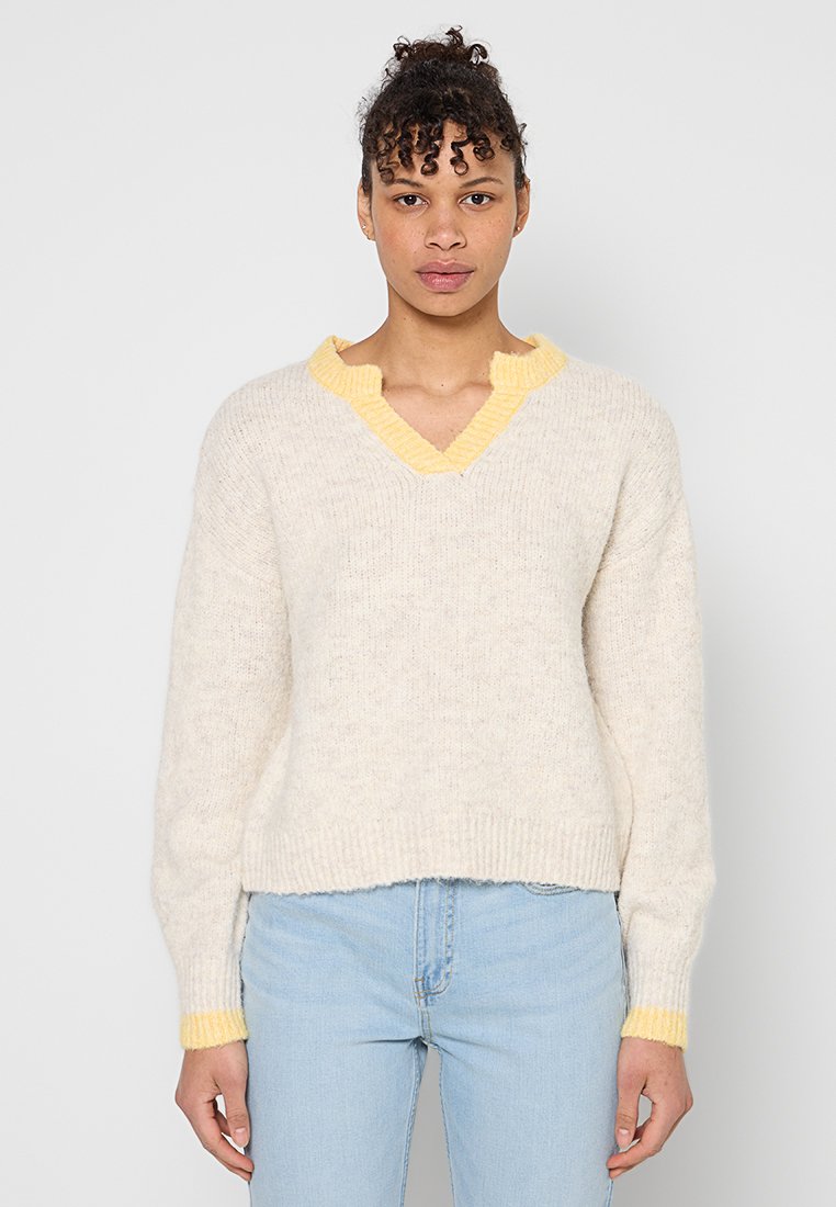Vero Moda Trui lichtgeel